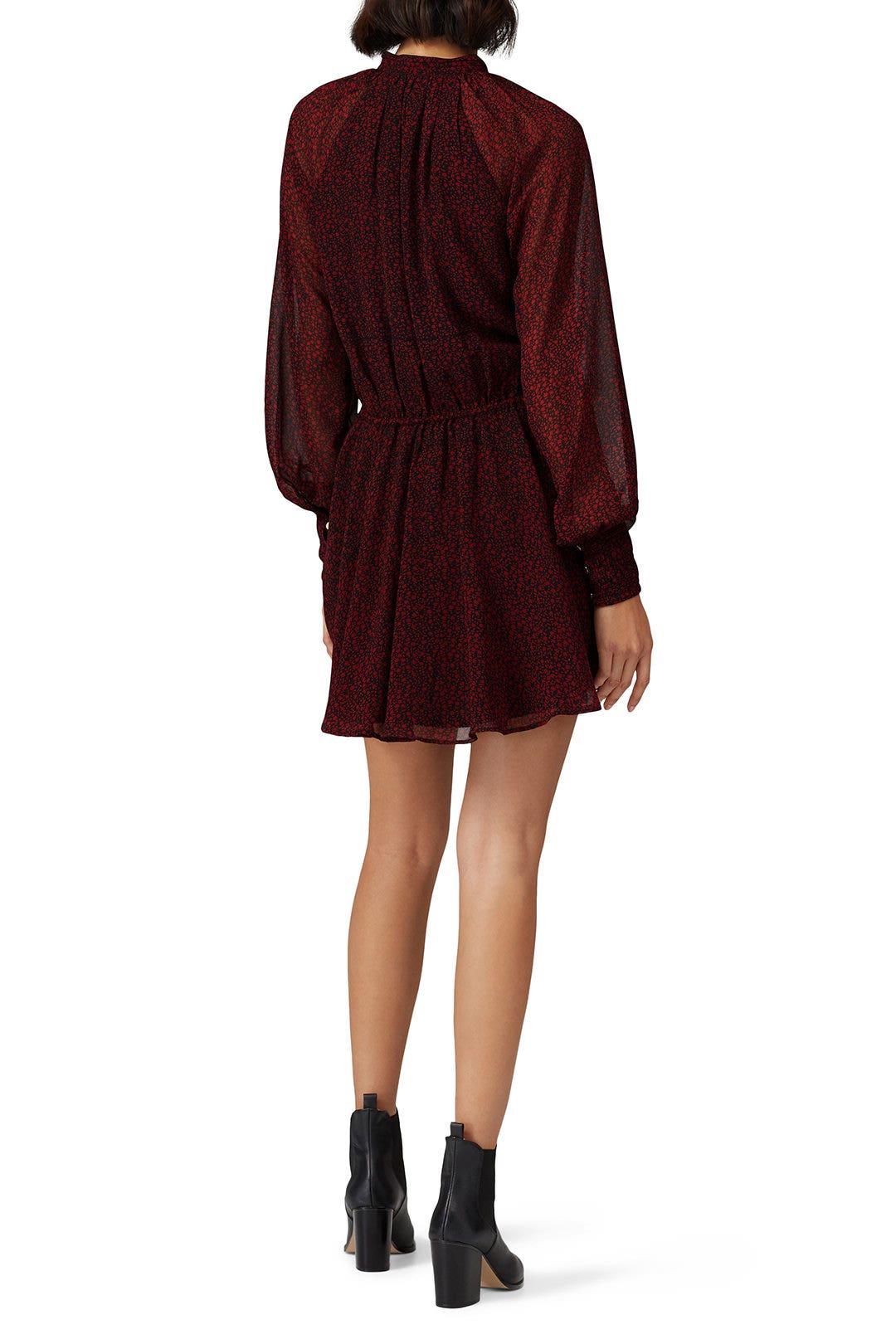 Red Kelly Mini Dress by Cleobella 2