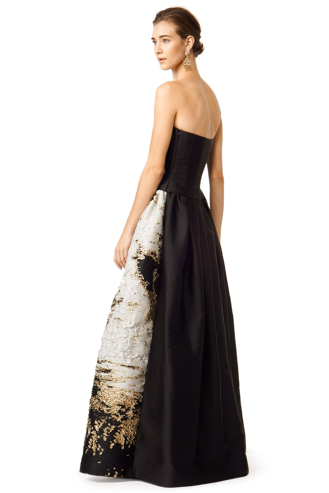 Brushed With Gold Gown by Alberta Ferretti 2