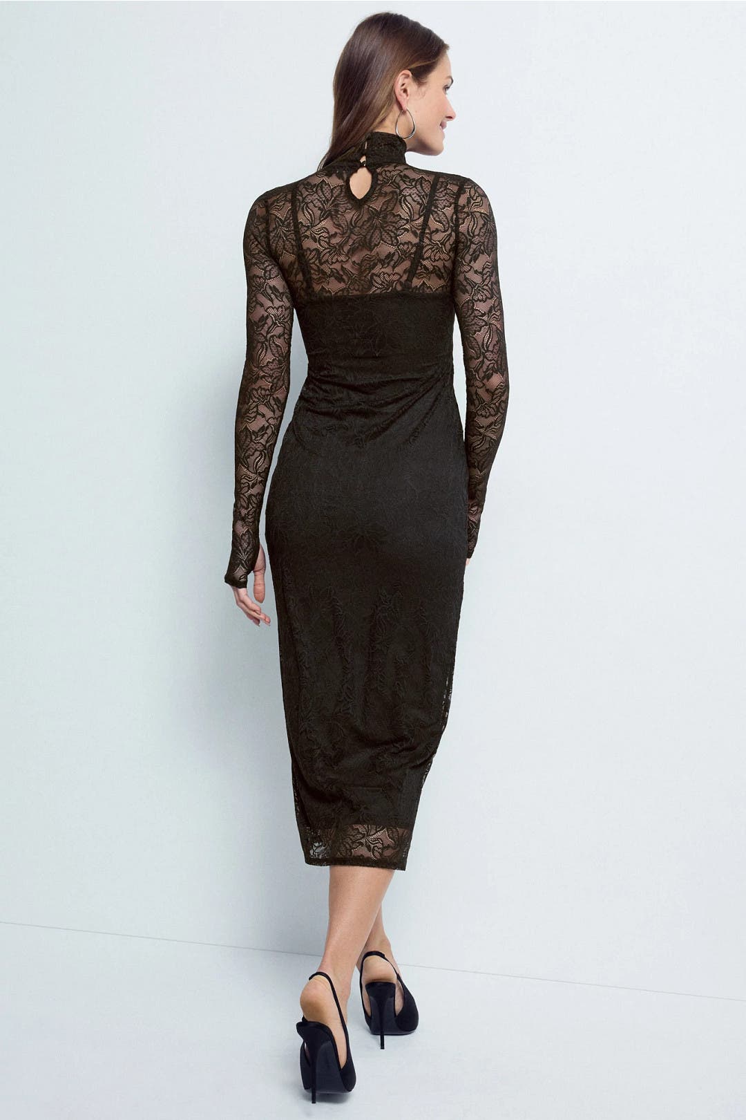 Joysel Silken Lace Dress by AFRM | Rent the Runway