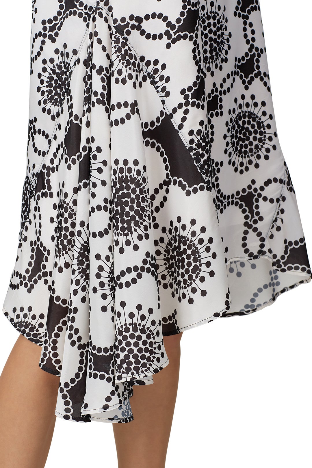 Contrast Asymmetric Panels Dress by Clu 2