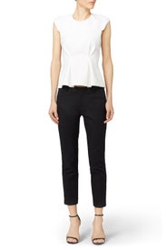 White Structured Top by FINDERS KEEPERS