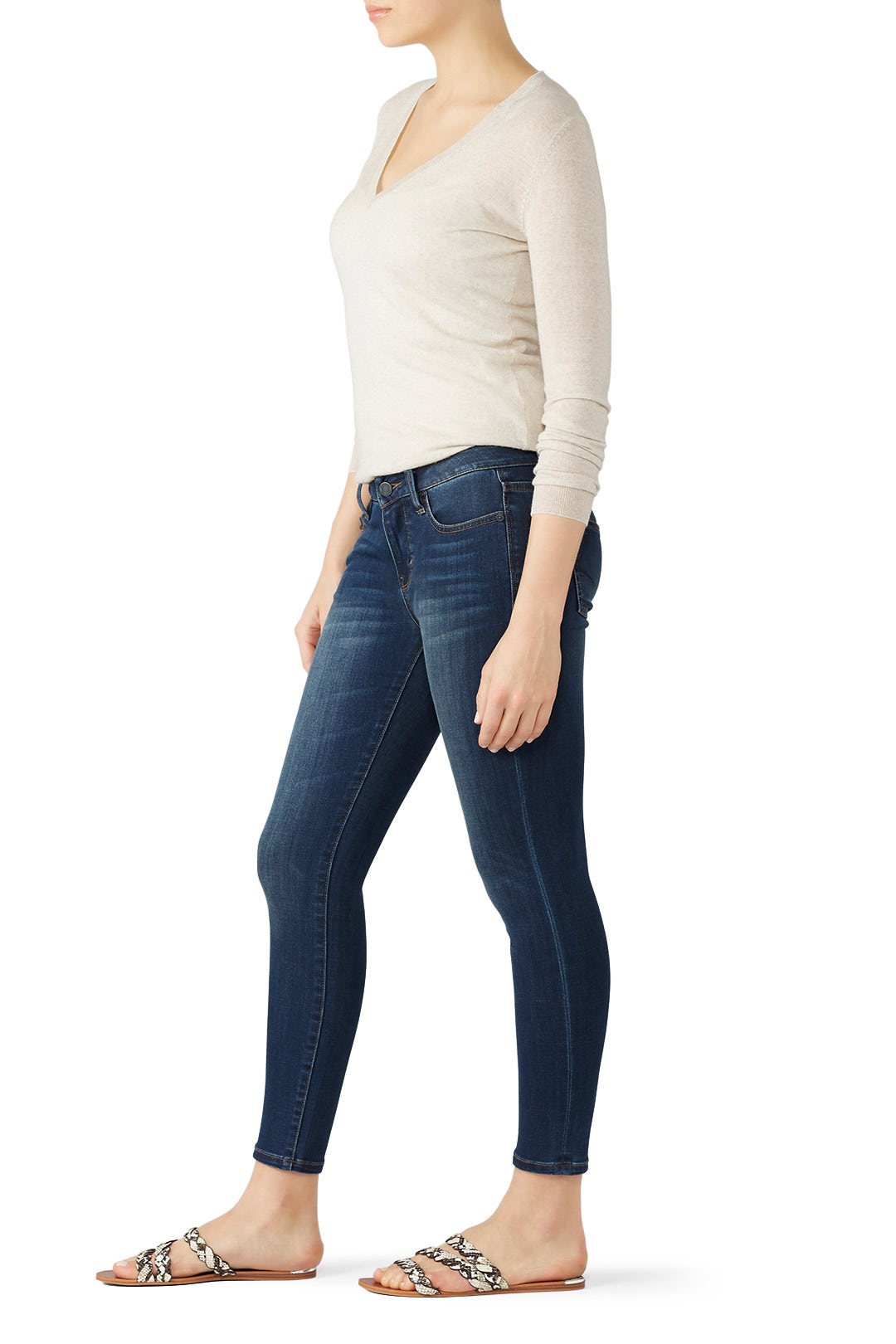 Marina Mid-Rise Ankle Skinny Jeans by Habitual 2