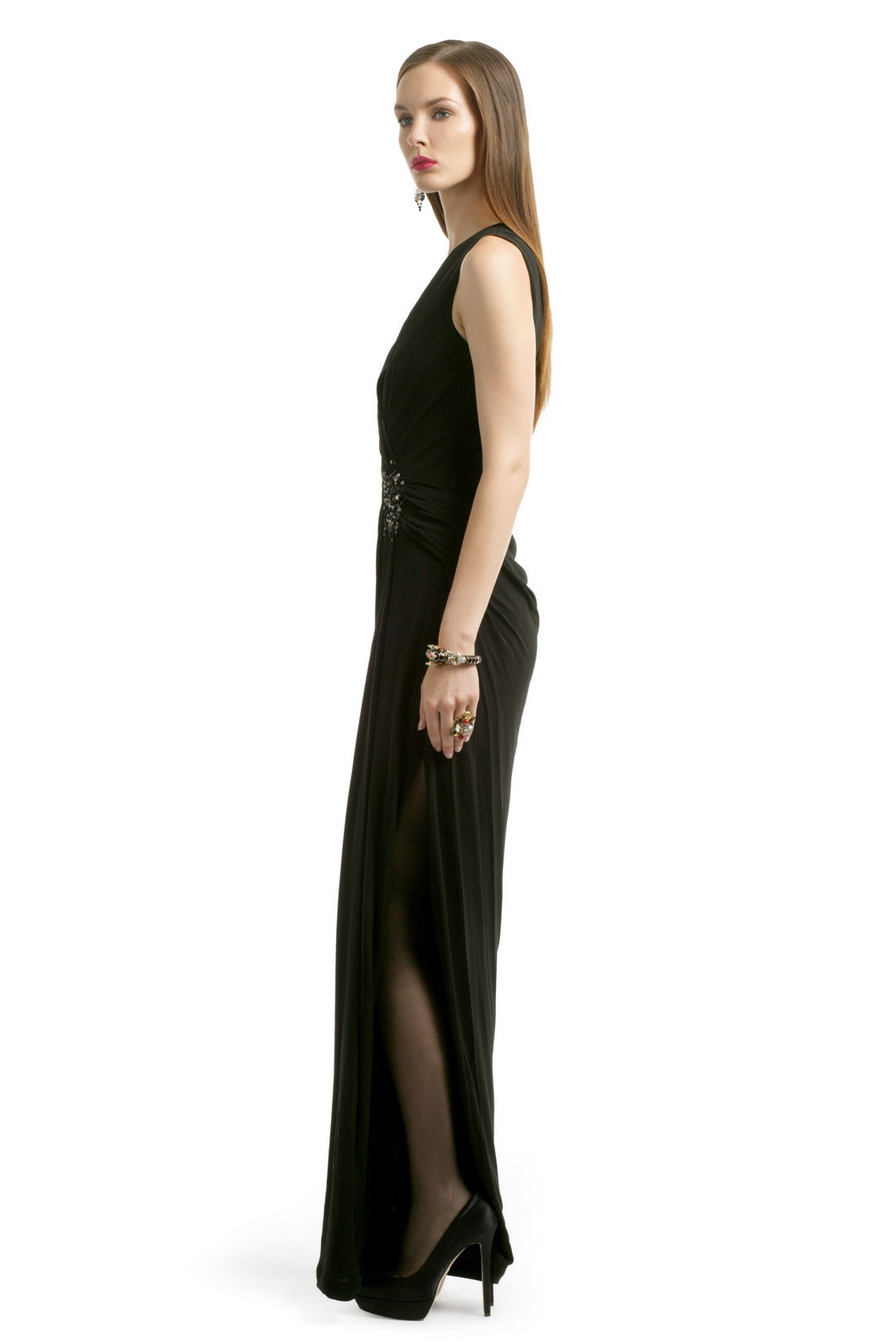 Galaxy Dust Gown by Robert Rodriguez Black Label 2