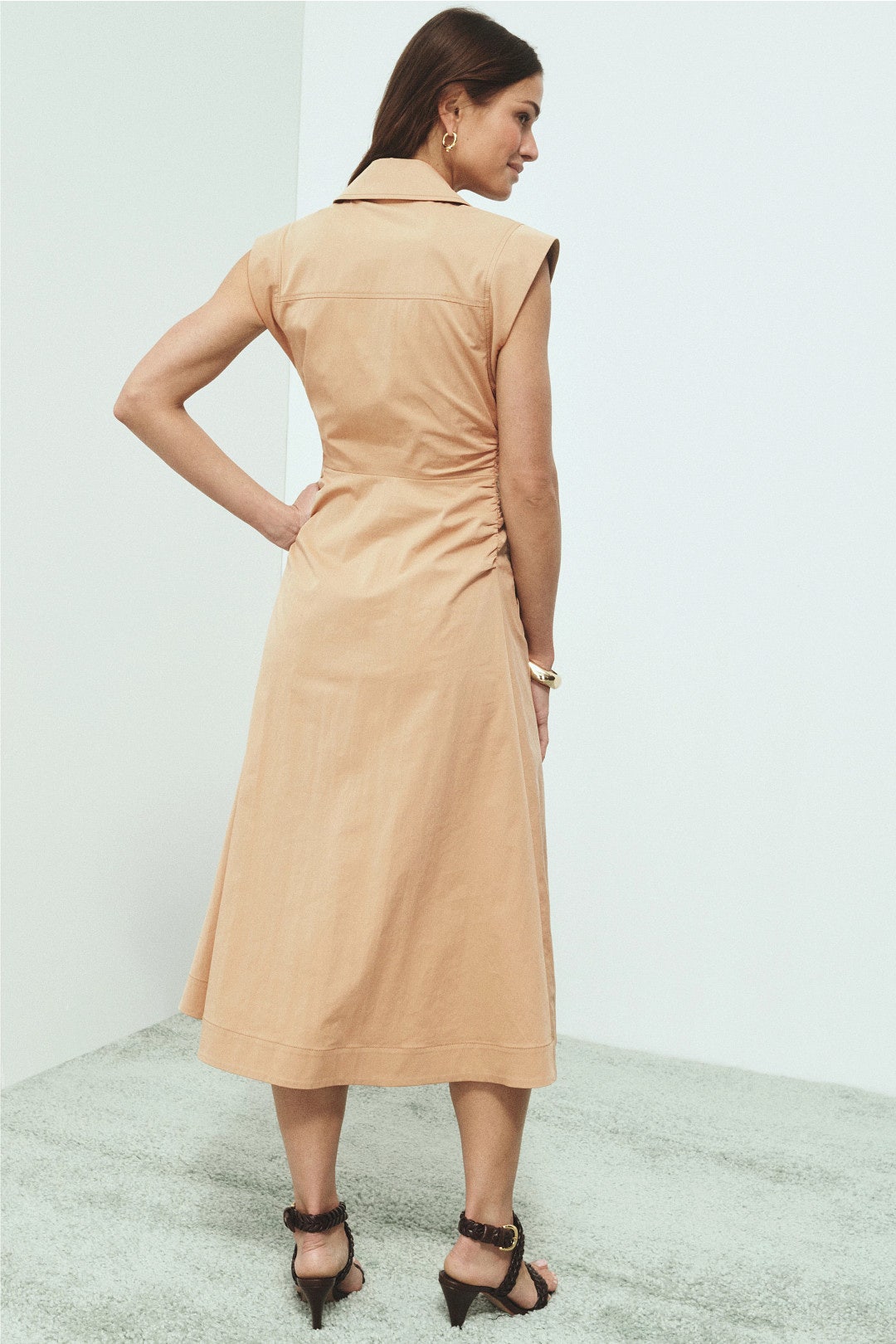Orla Button Front Shirt Dress Orla Button Front Shirt Dress