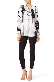 Dazzler Paint Splatter Shirt by Yoana Baraschi