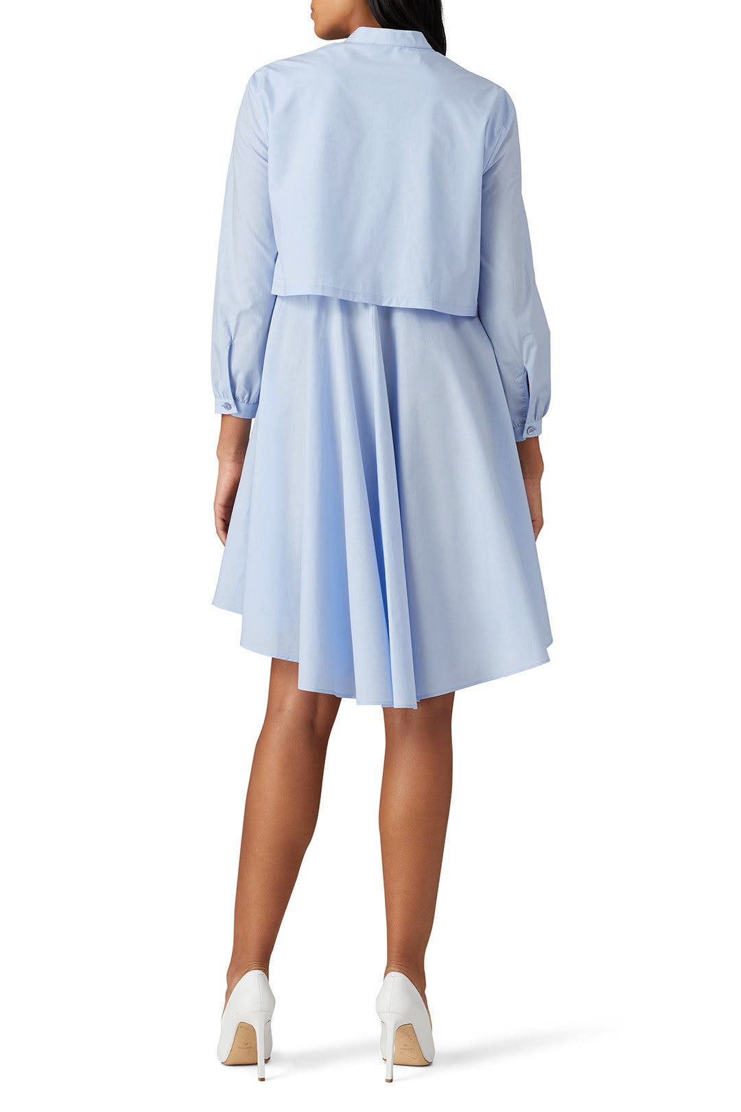 ワンピース EMPORIO ARMANI Woman Dress Blue EW000769AF10010 UB115 EMPORIO ARMANI | Blue Women's Short Dress | YOOX