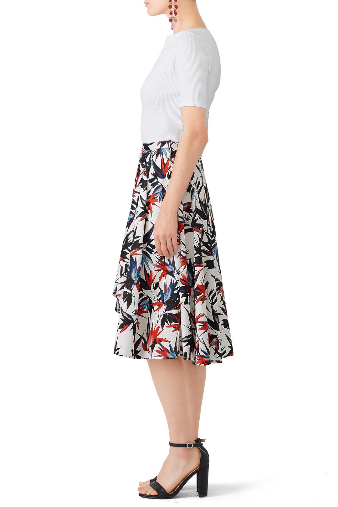 Printed Cascade Skirt by Jason Wu Collection 2