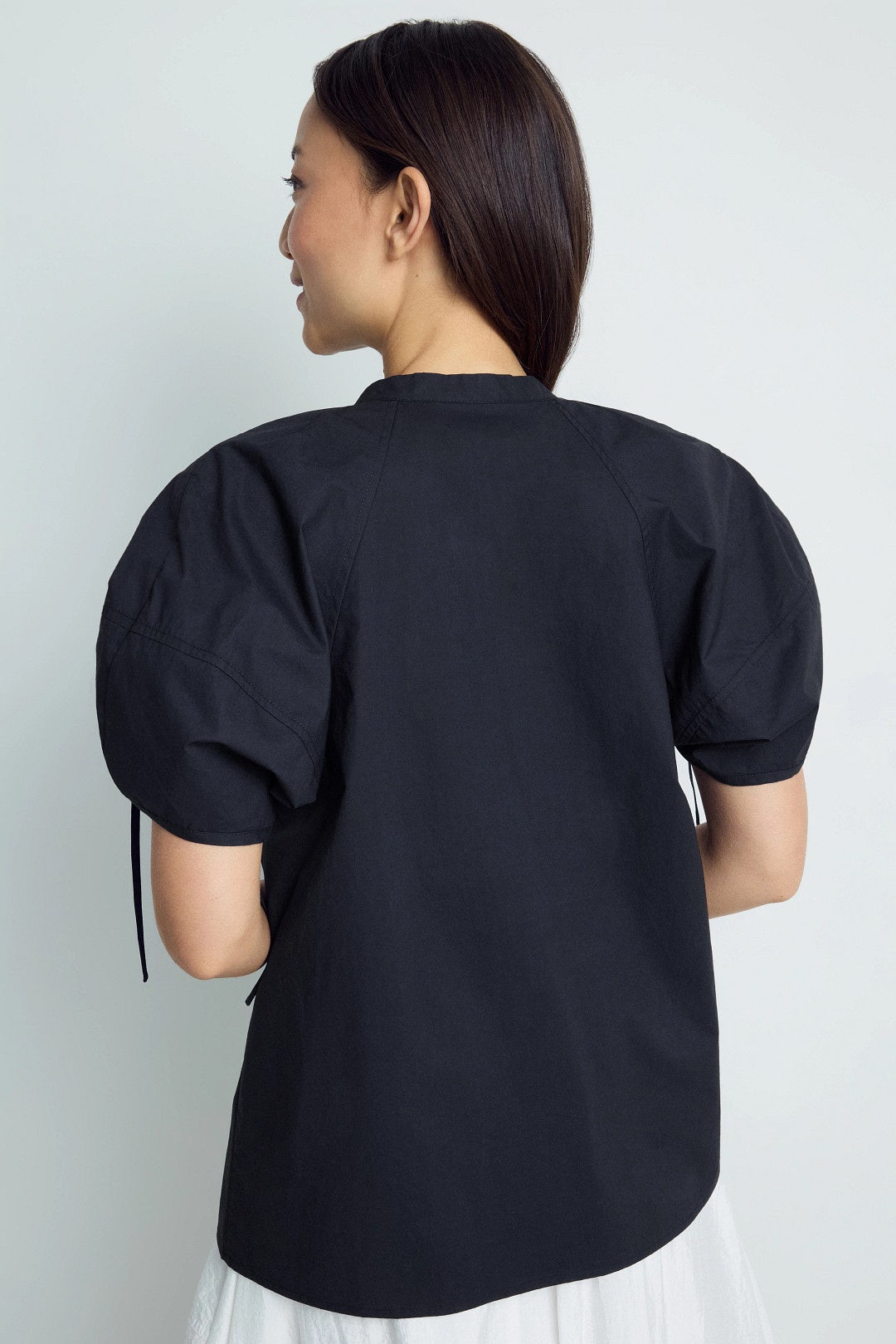 Ruched Sleeve V Neck Top by 3.1 Phillip Lim 1