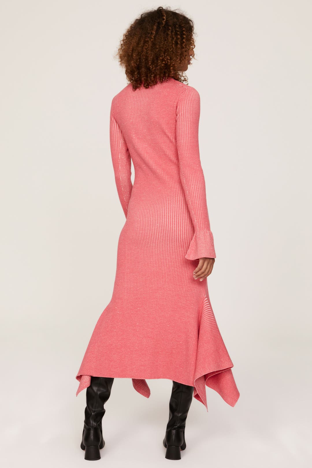 Riu Crossed lines ponte dress