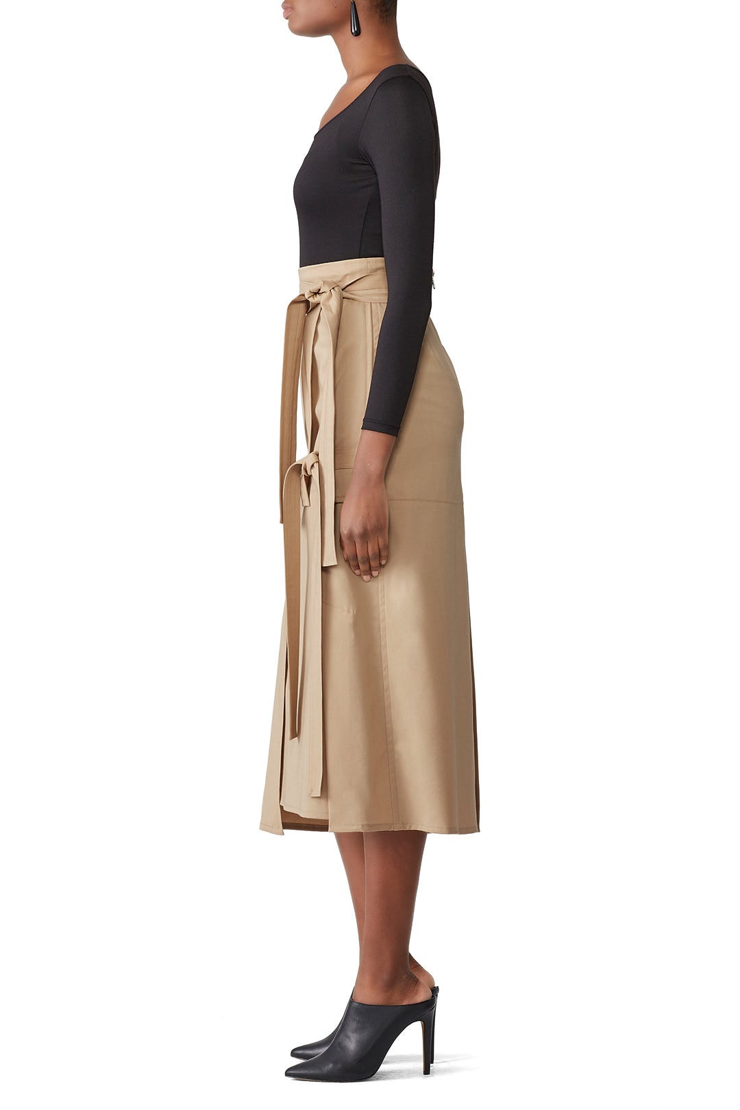 Wool Patchwork A-Line Skirt by 3.1 Phillip Lim 1