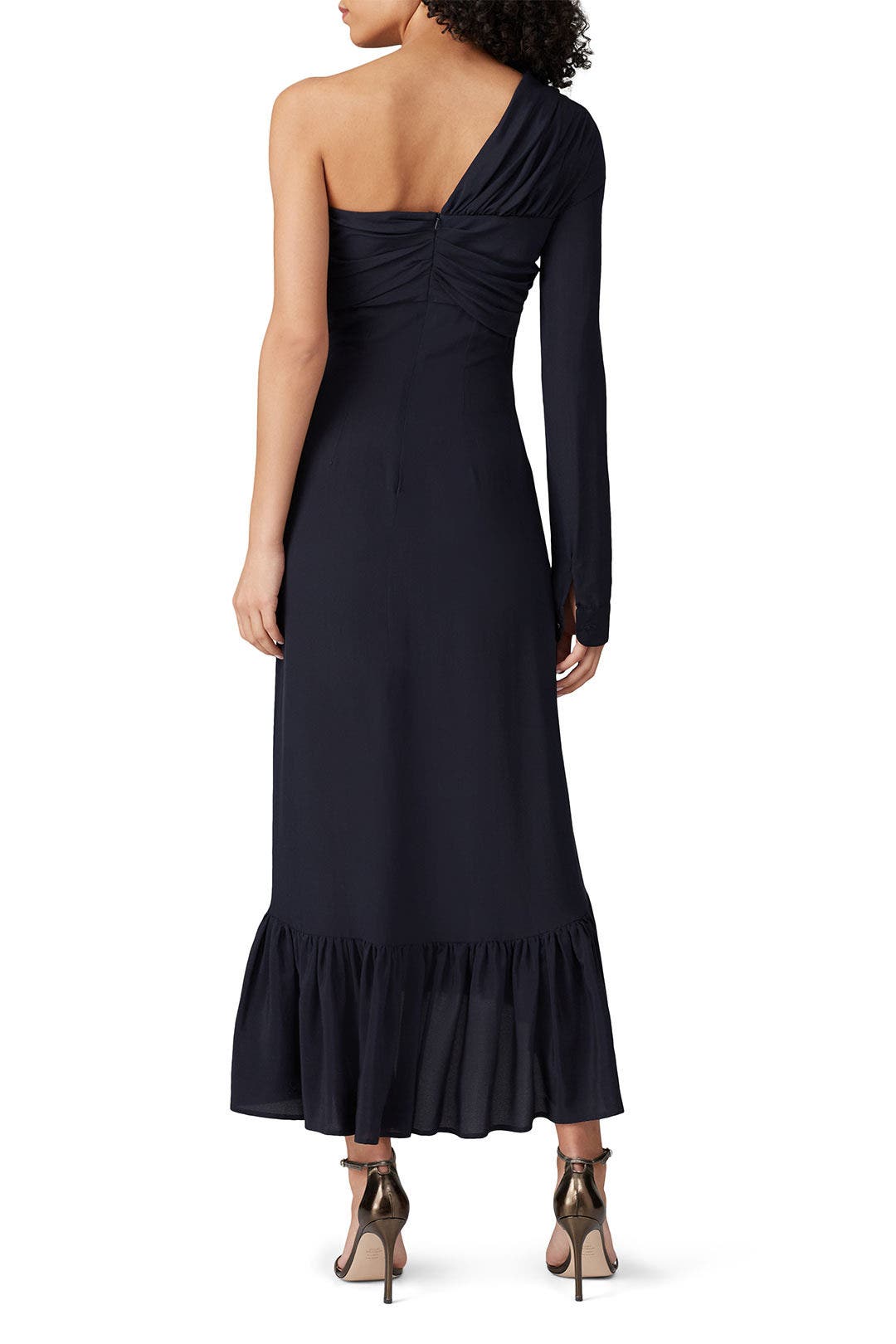 One Shoulder Knot Dress by rokh 2