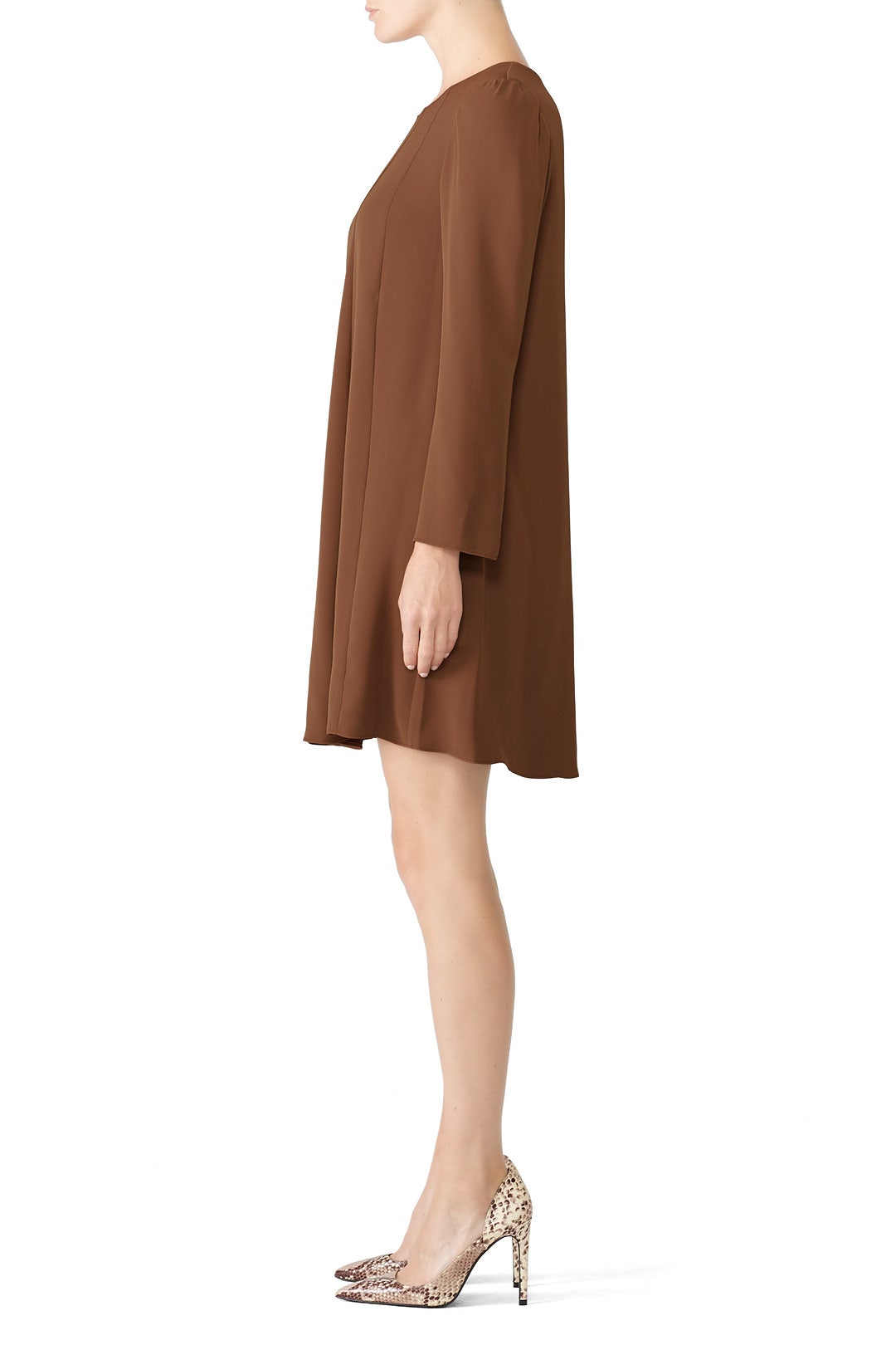 Brown Wendy Dress by Amanda Uprichard 2