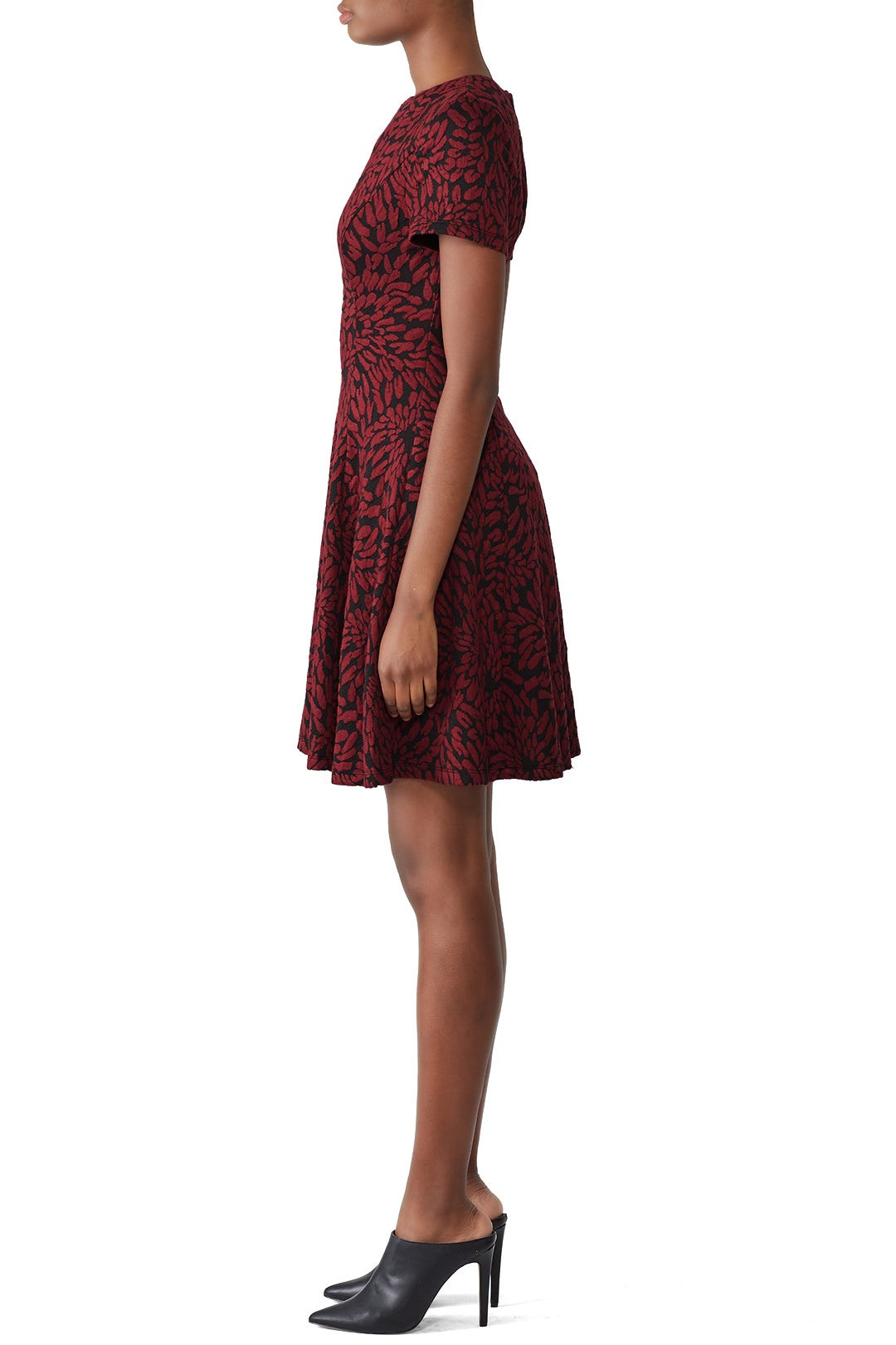 Merlot Floral Dress by Slate & Willow 1