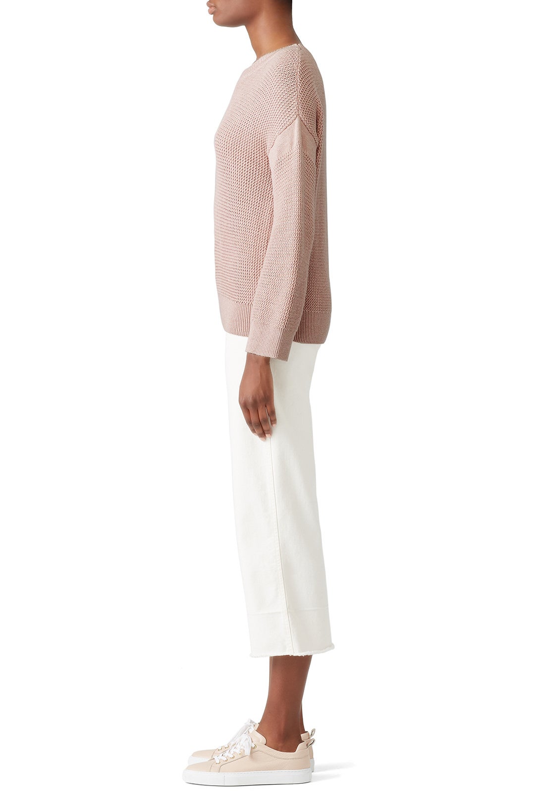 Zig Zag Stitch Sweater by White + Warren 2