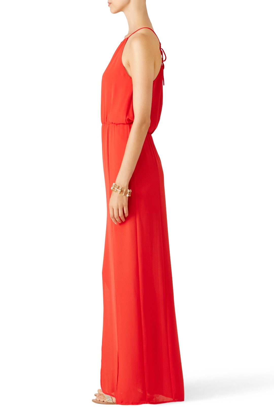 Red Jeannine Maxi by BCBGMAXAZRIA 2