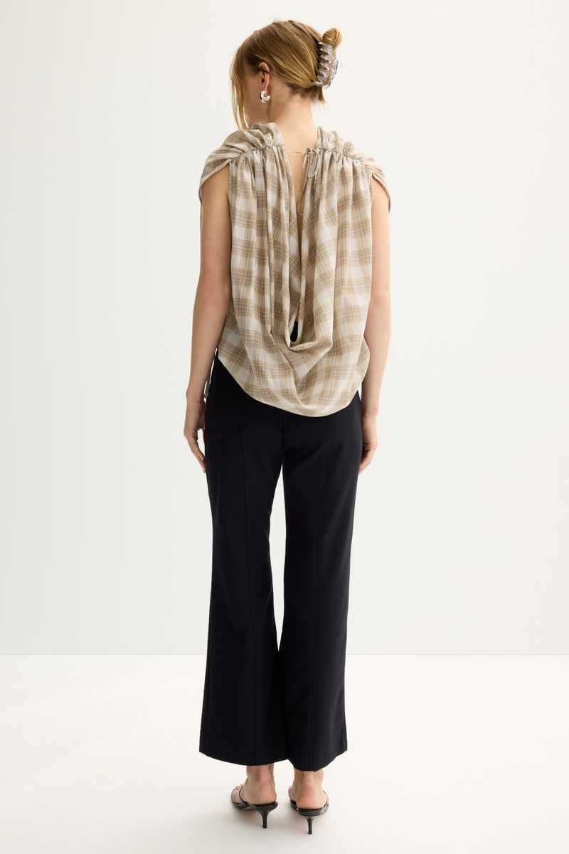 Dawson Crop Flare Trouser by Derek Lam 10 Crosby - Photo 2