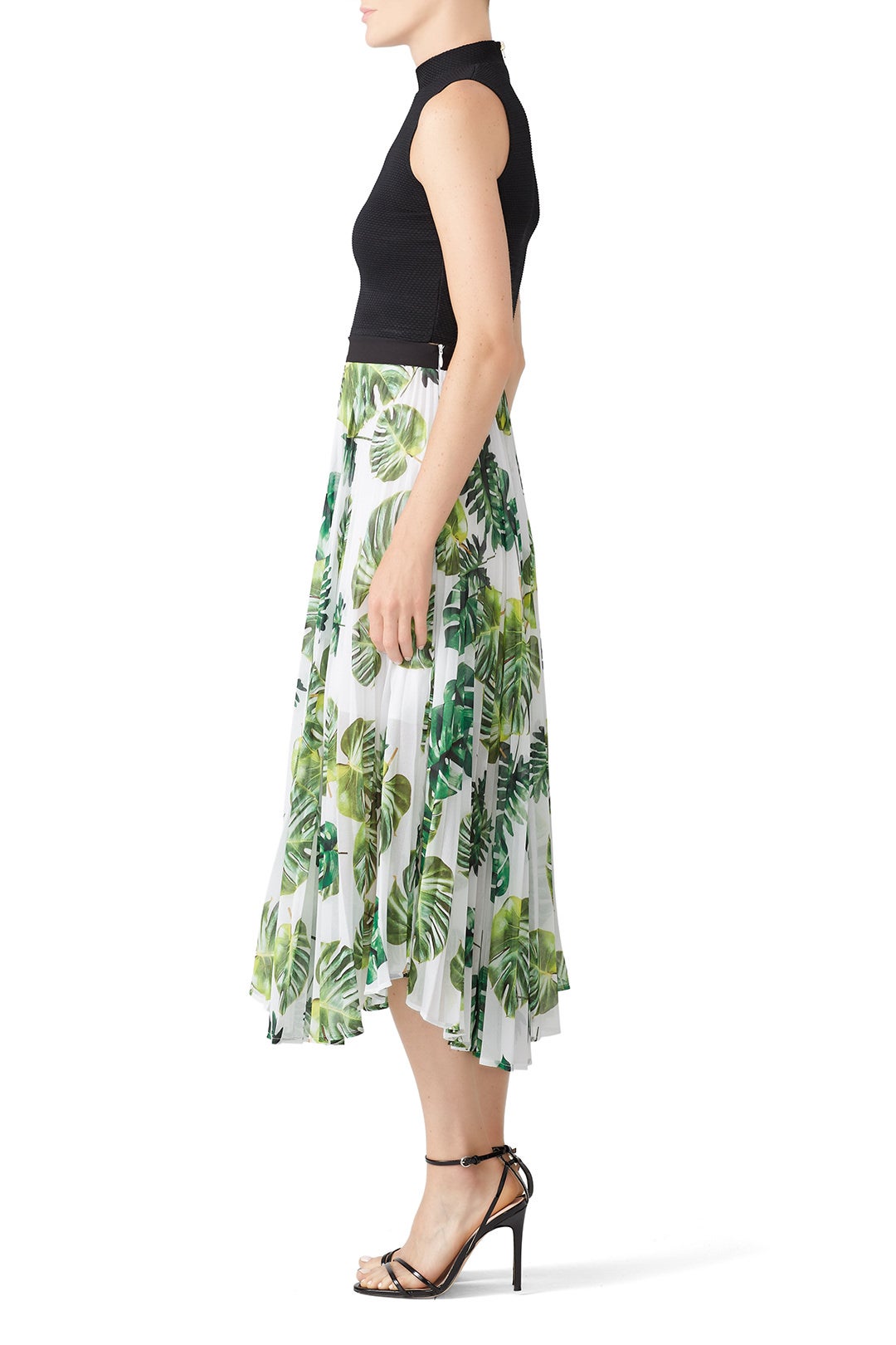 Leaf Print Clara Skirt by DELFI Collective 2