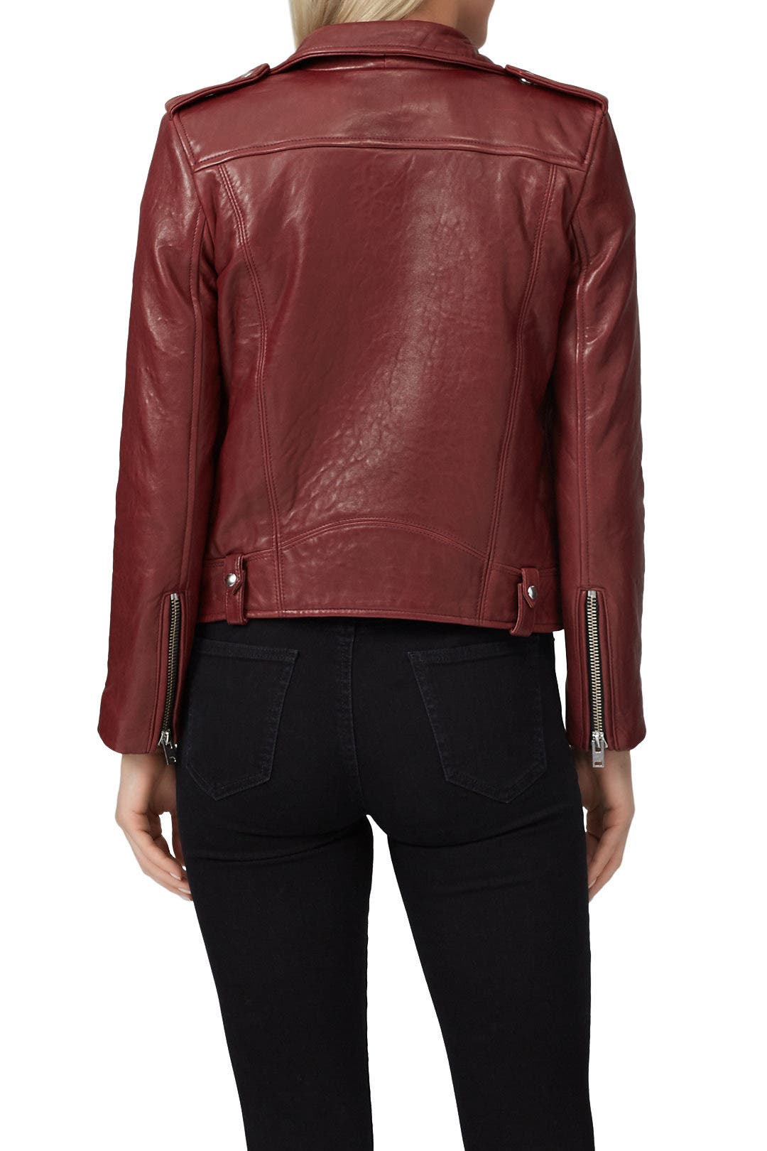 Ebeyna Leather Jacket by Iro | Rent the Runway