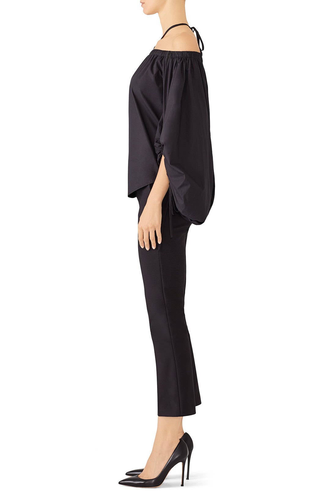 Black Tilda Blouse by Rebecca Minkoff 1