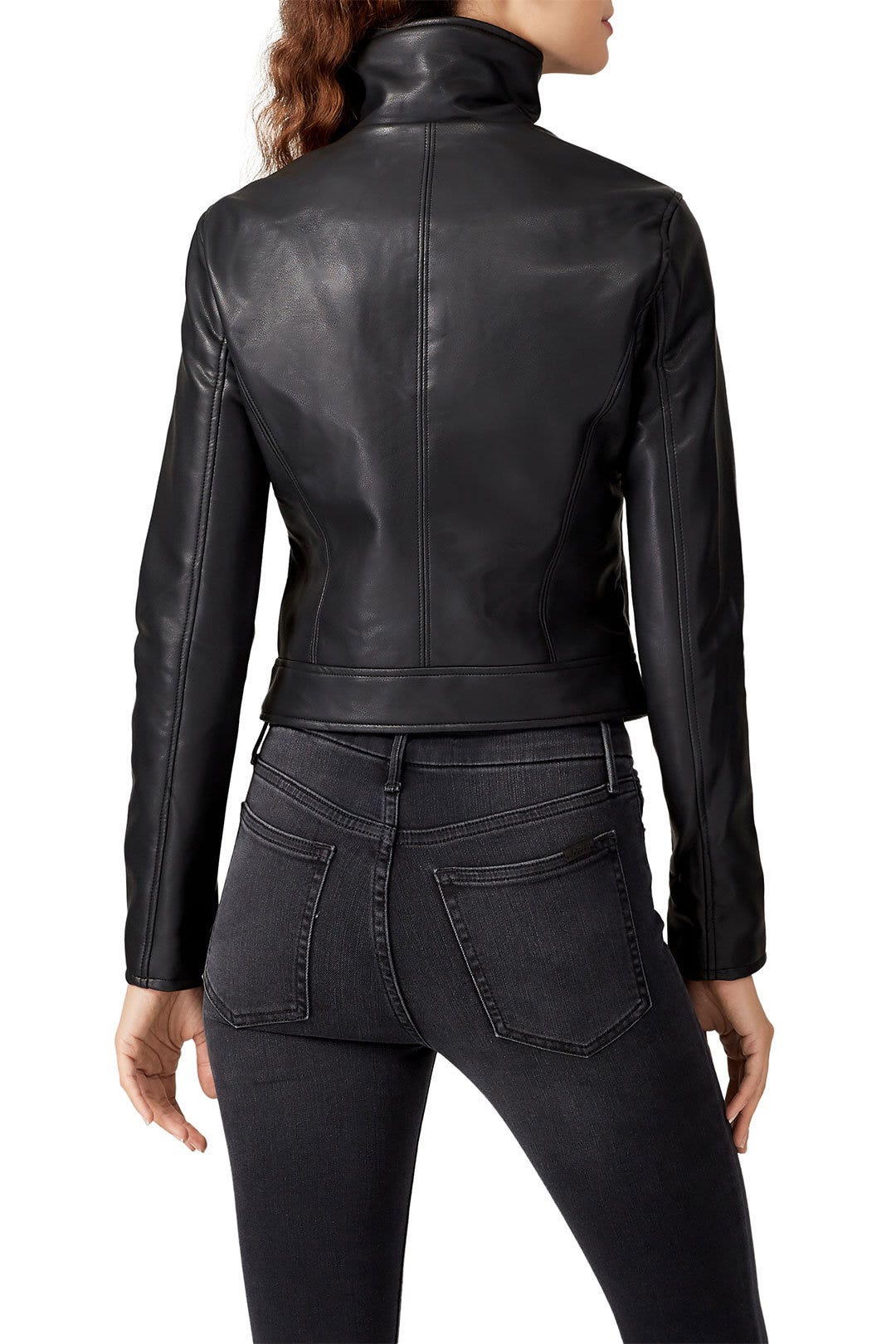 Essentials Faux Leather Moto Jacket by BLANKNYC 2