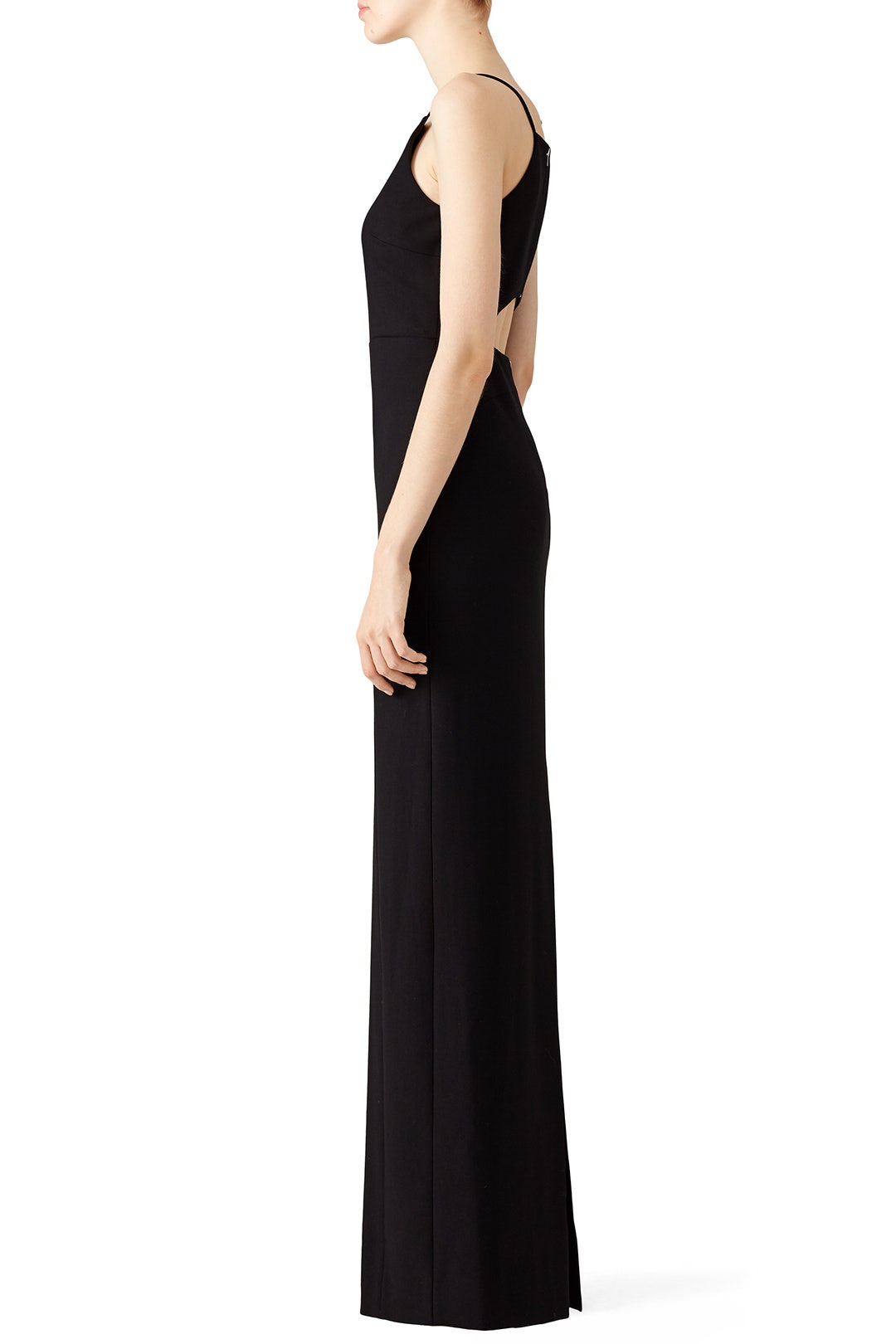 Black Elana Gown by Elizabeth and James 2