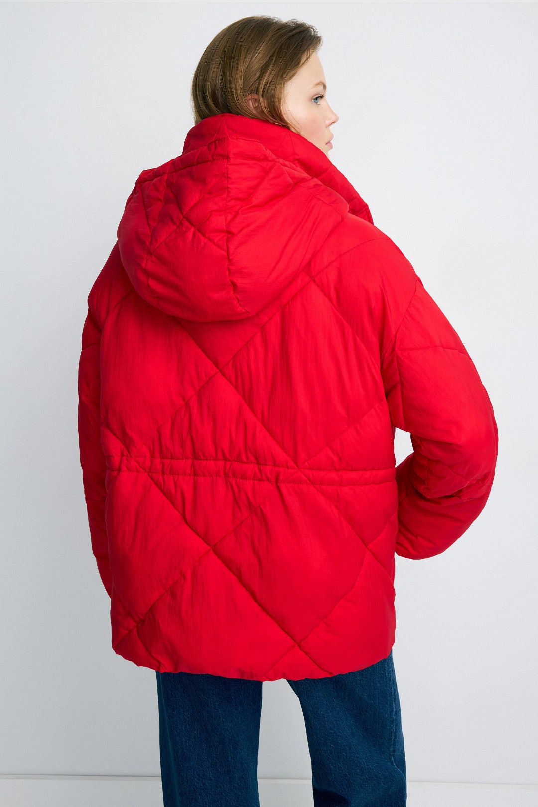 Hoodie Padded Quilted Jacket by OOF 2