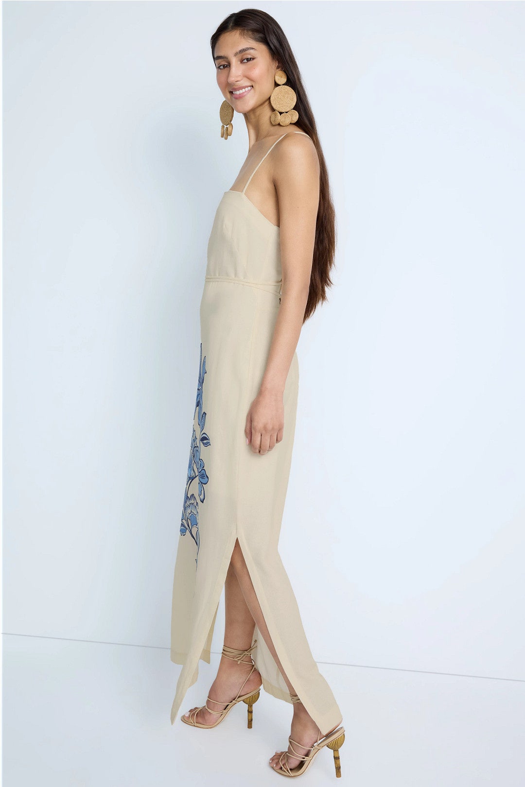 Ocean Flower Maxi Dress by Dress To 1