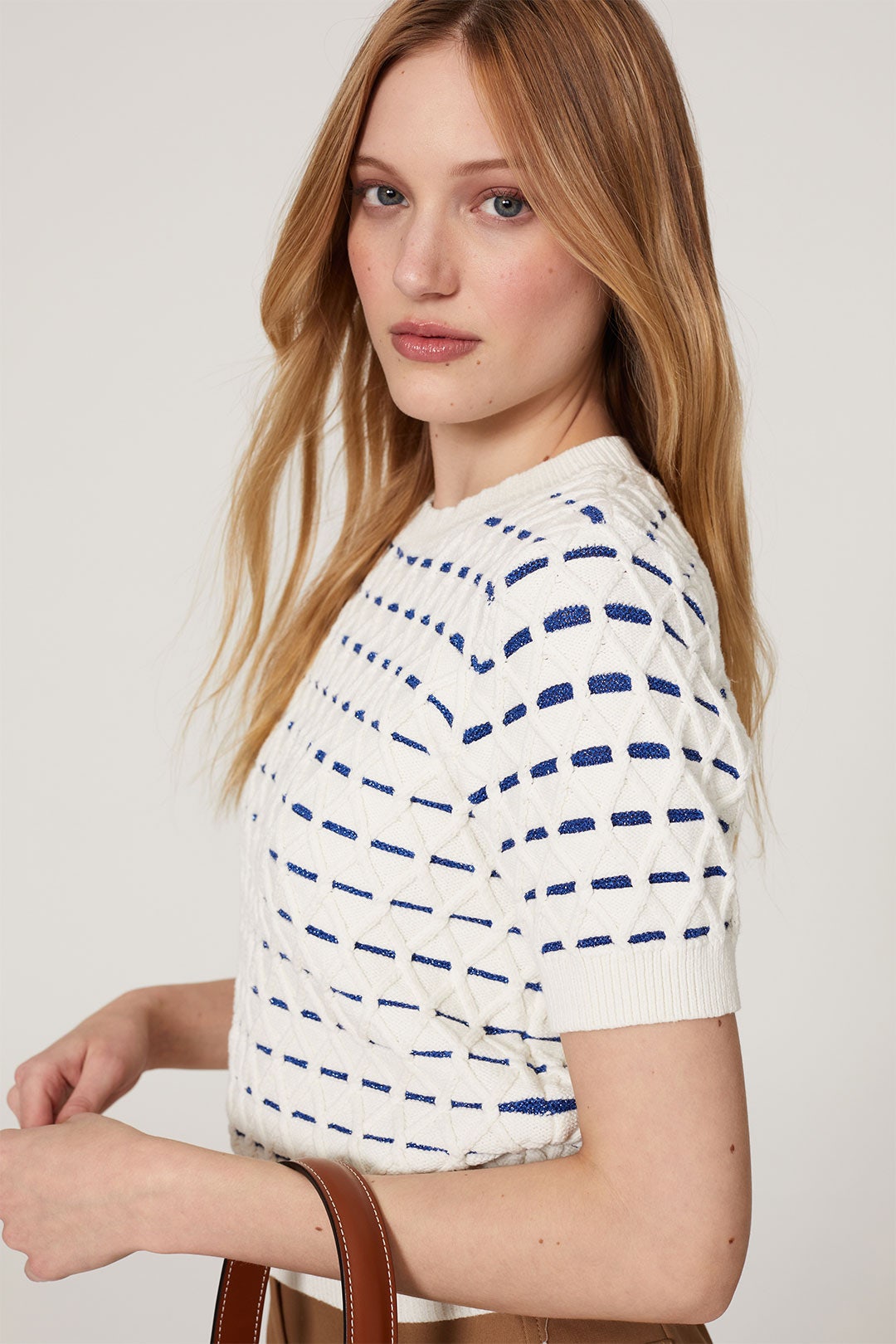 Striped Cable Sweater by kate spade new york 2