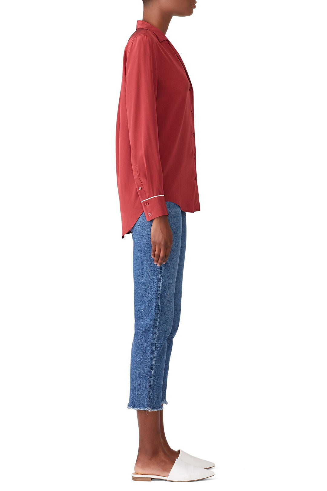 Keira Button Down by Equipment 2