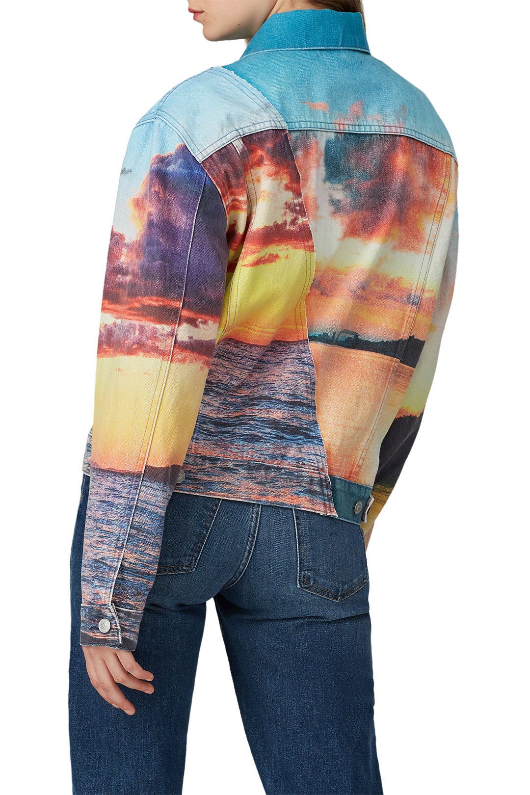 Landscape Oversized Trucker Jacket by Hudson 2