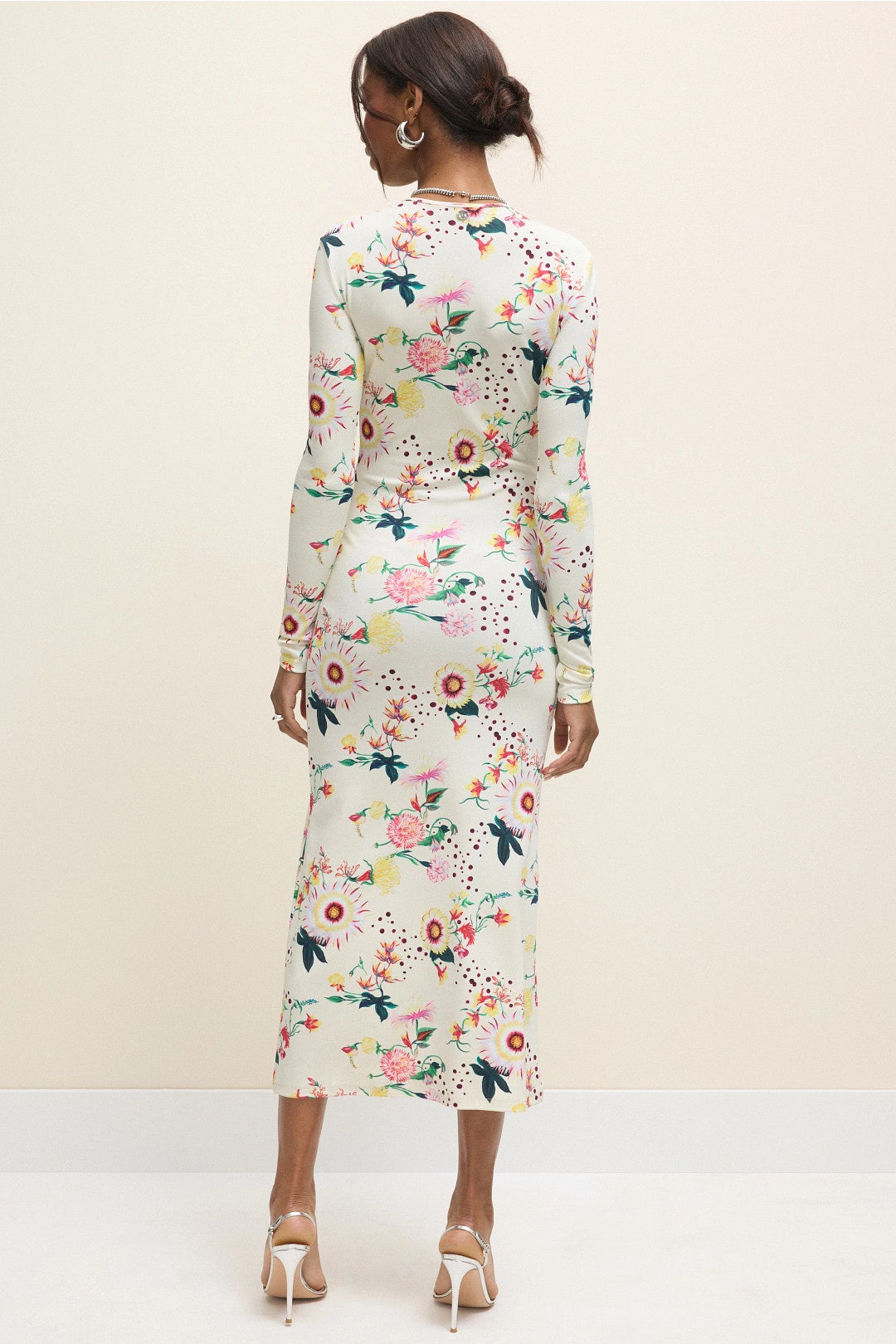 Robe Long Sleeve Midi Dress by Rabanne 1