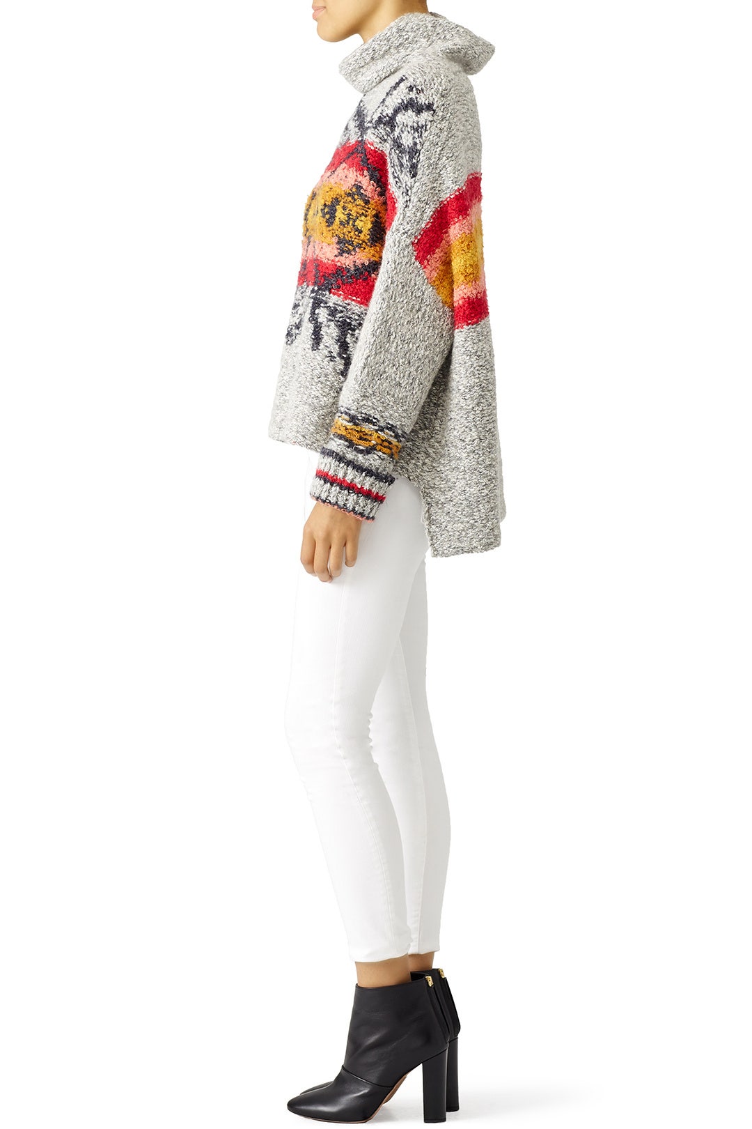 Grey Arctic Blast Pullover by Free People 2