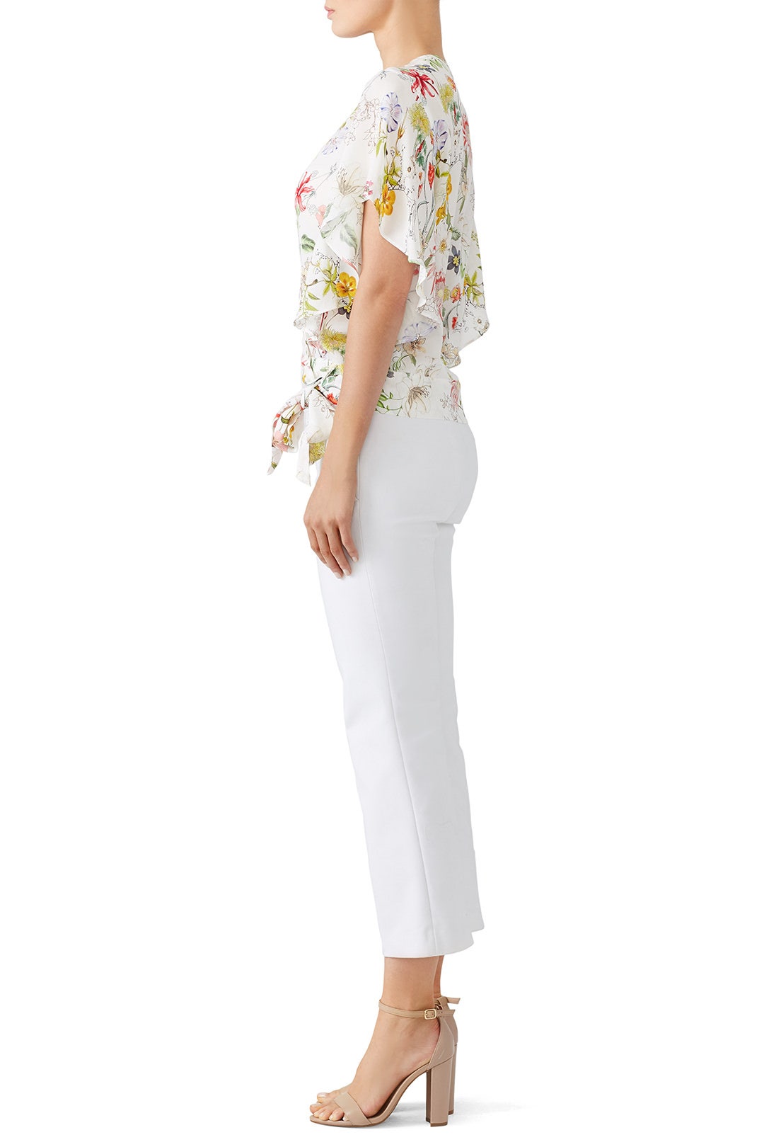 Floral Kory Faux Wrap Top by Parker 2