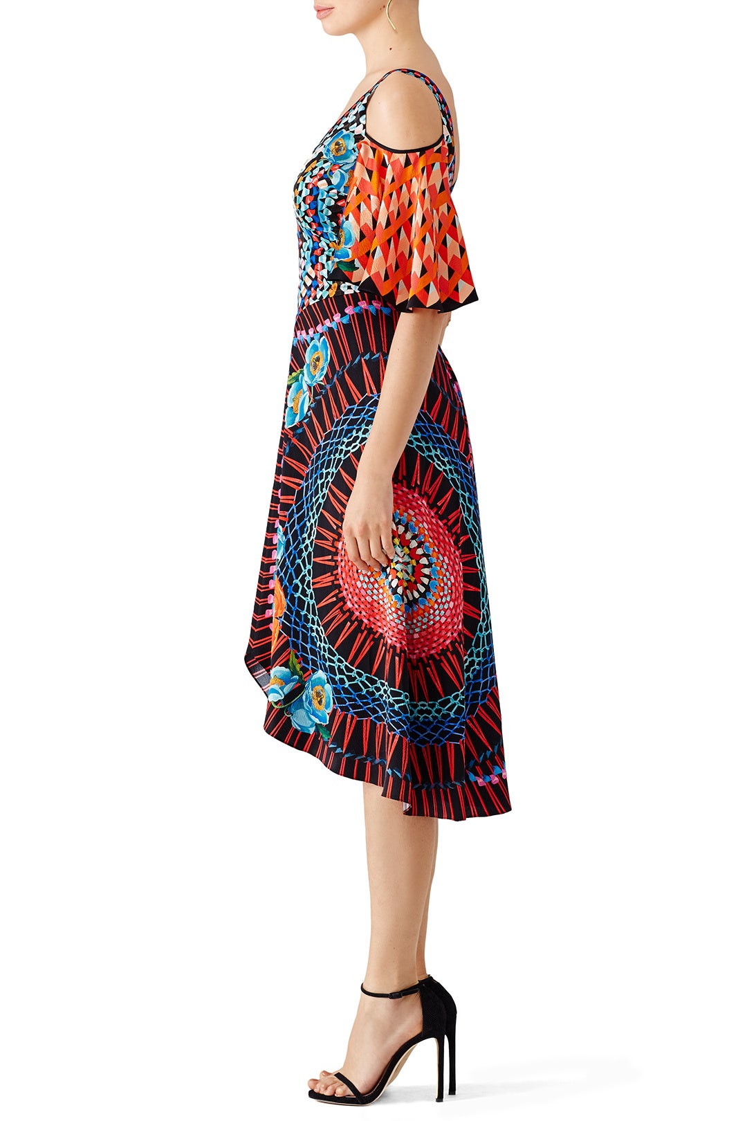 Printed Cold Shoulder Dress by Temperley London 2