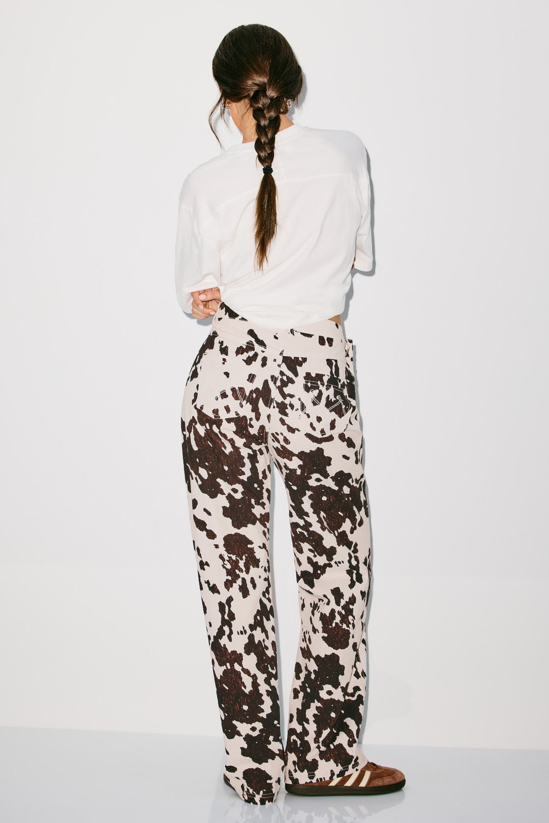 Twill Pant In Pony Hair