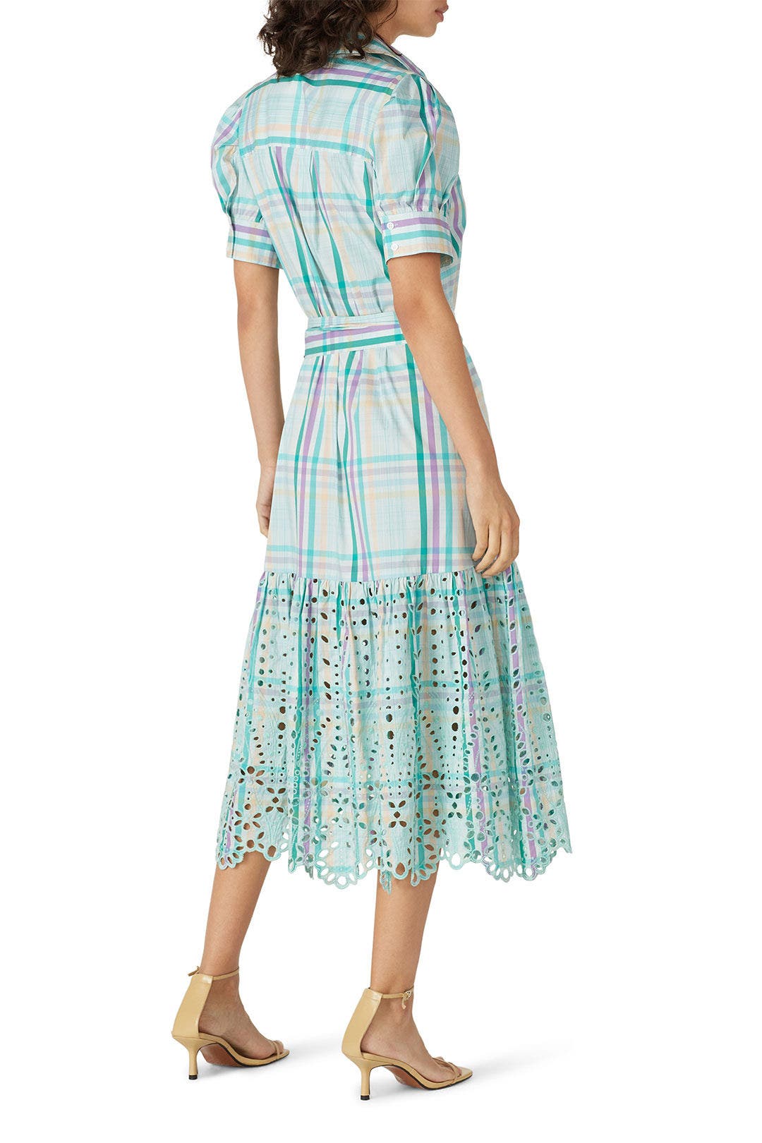 Striped Fern Dress by Tanya Taylor 2