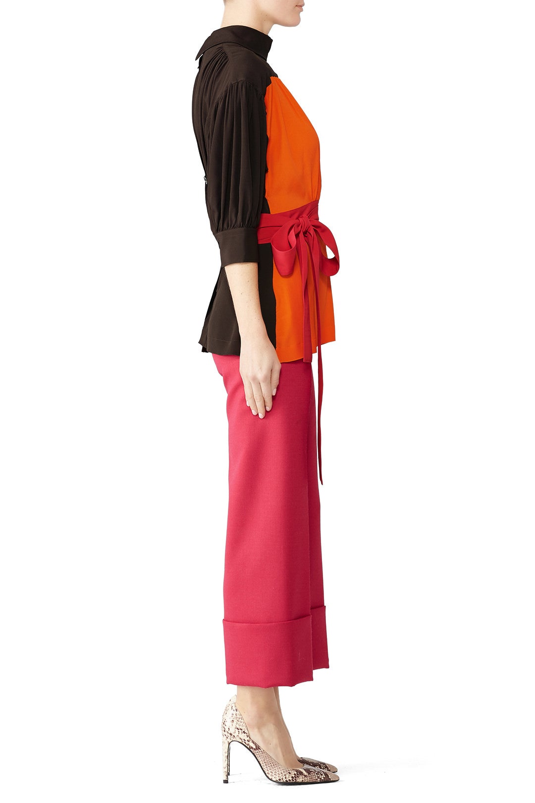 High Neck Colorblock Top by Marni 1