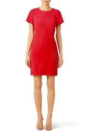Red Britta Dress by Shoshanna