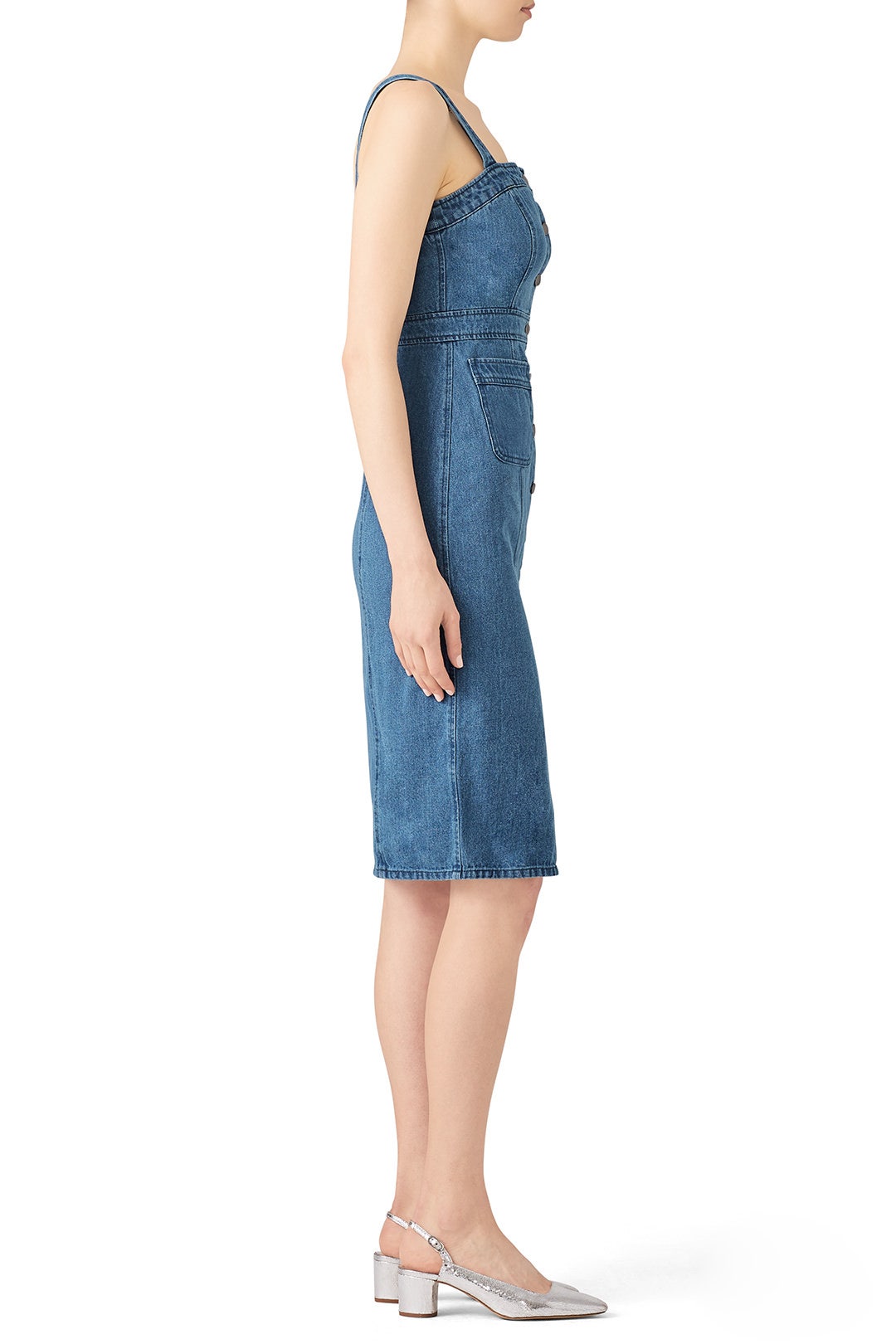 Denim Lauren Dress by BB Dakota 2