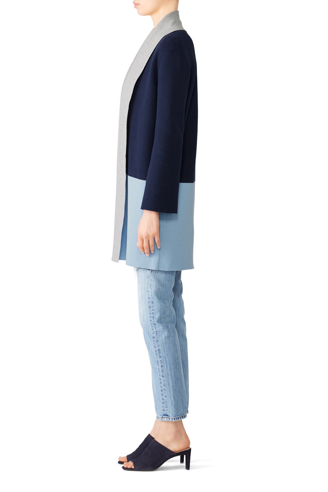Colorblock Romare Cardigan by DREYDEN 1
