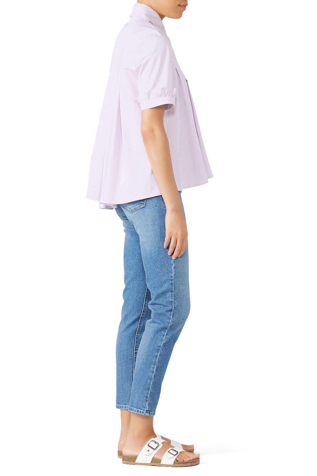 Lilac Heather Top by Hunter Bell 2