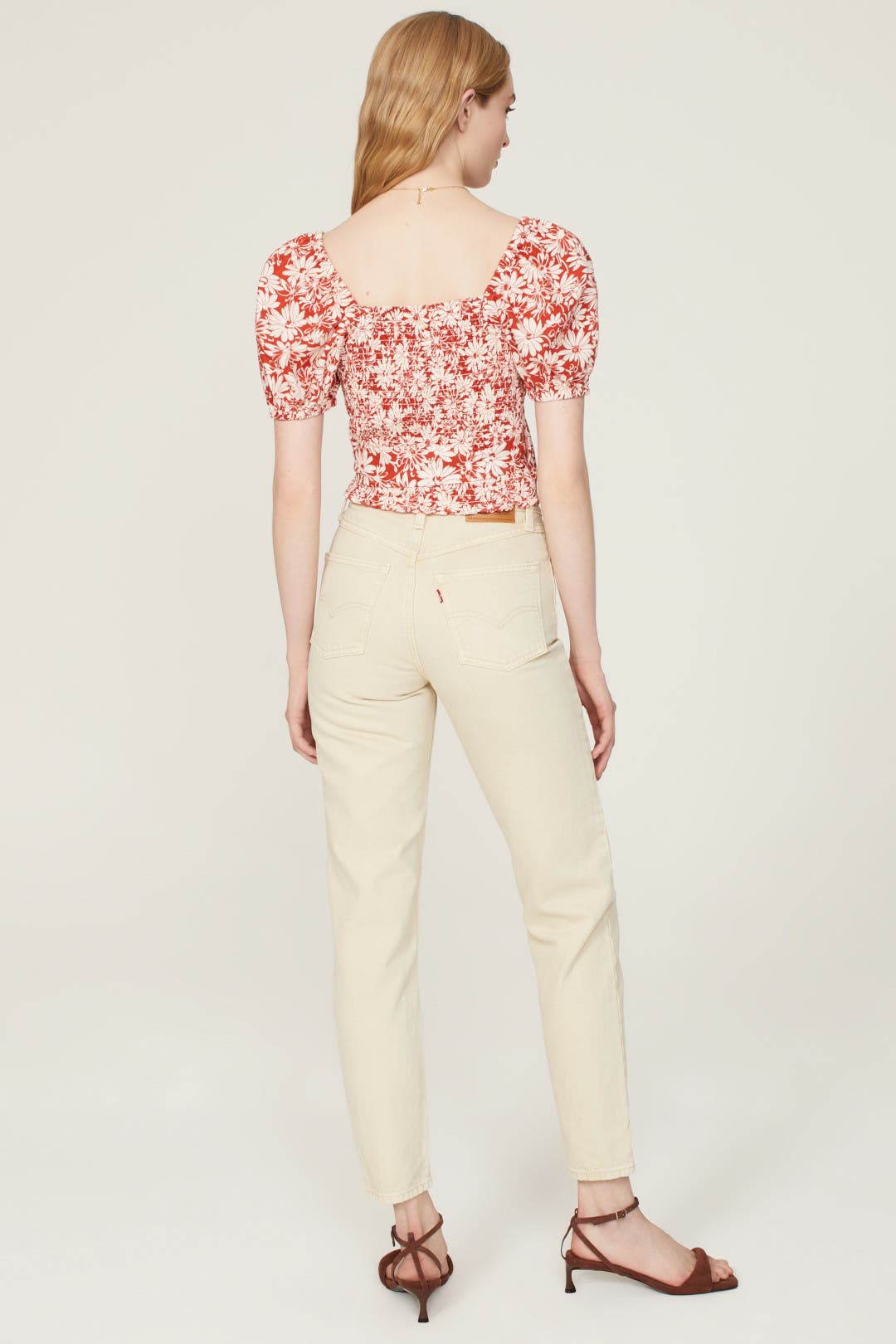 取寄) メイドウェル レディース パフ スリーブ スウェットシャツ