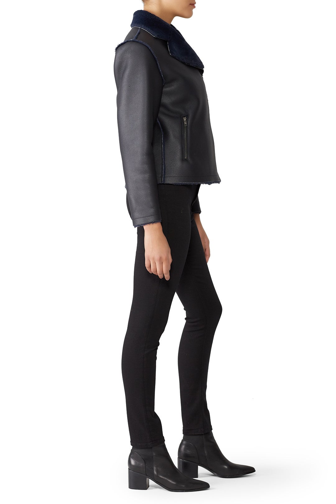 Faux Dark Waves Jacket by somedays lovin 1