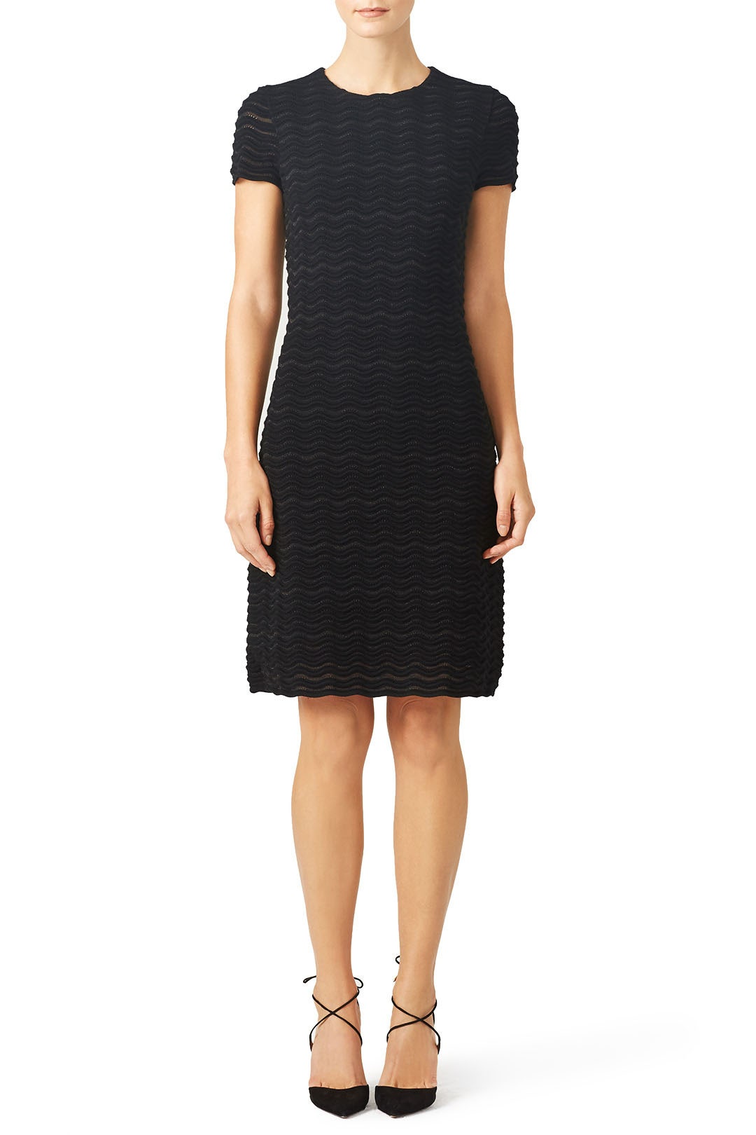 Lurex Fitted Dress by Tory Burch 0