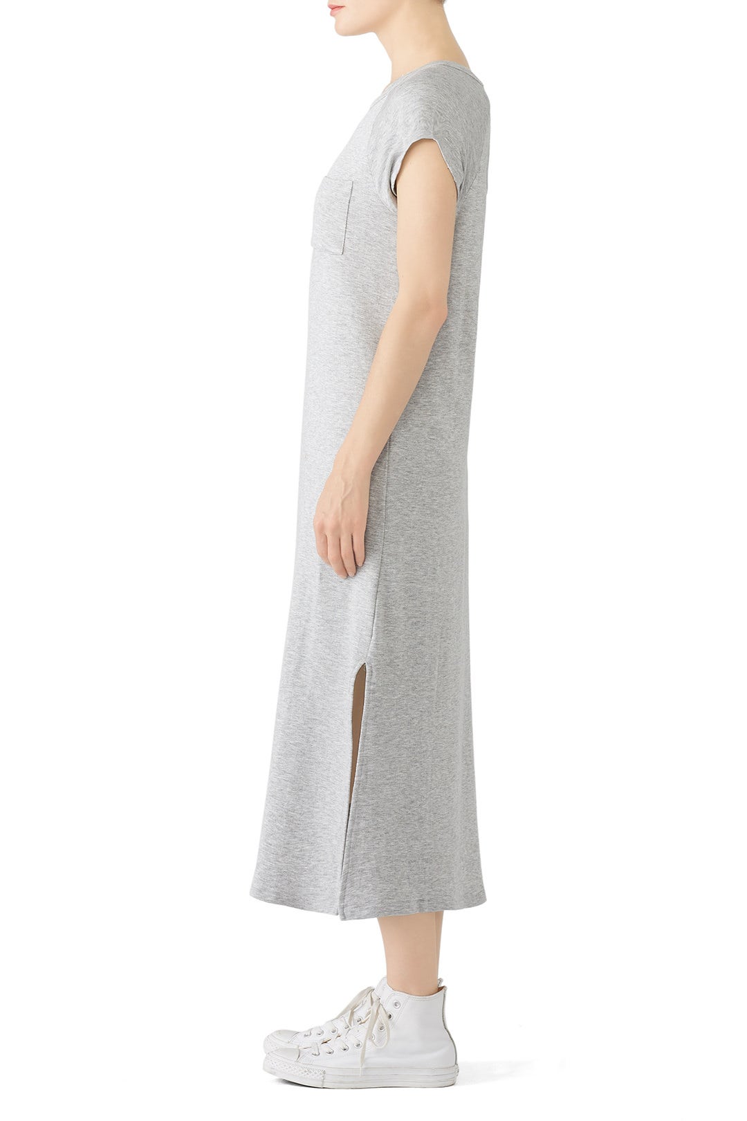 Distressed T-Shirt Dress by Fleurtine 2