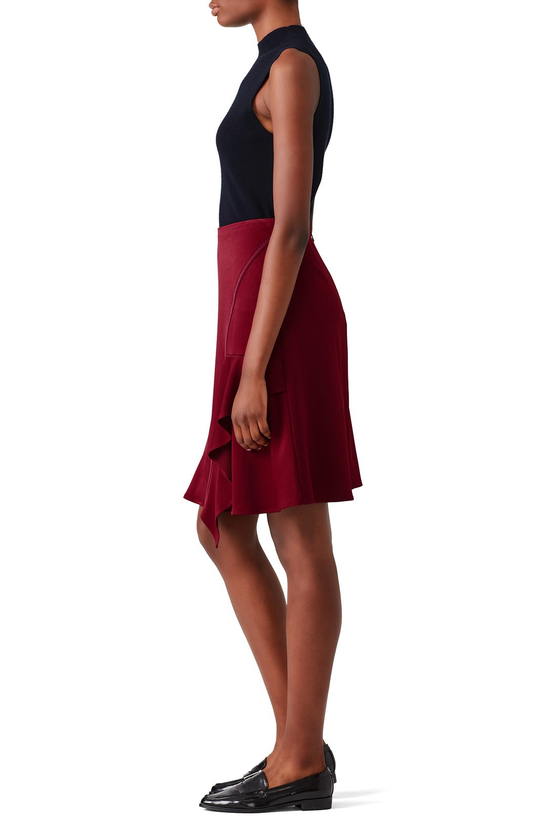 Garnet Asymmetrical Skirt by Jason Wu 2