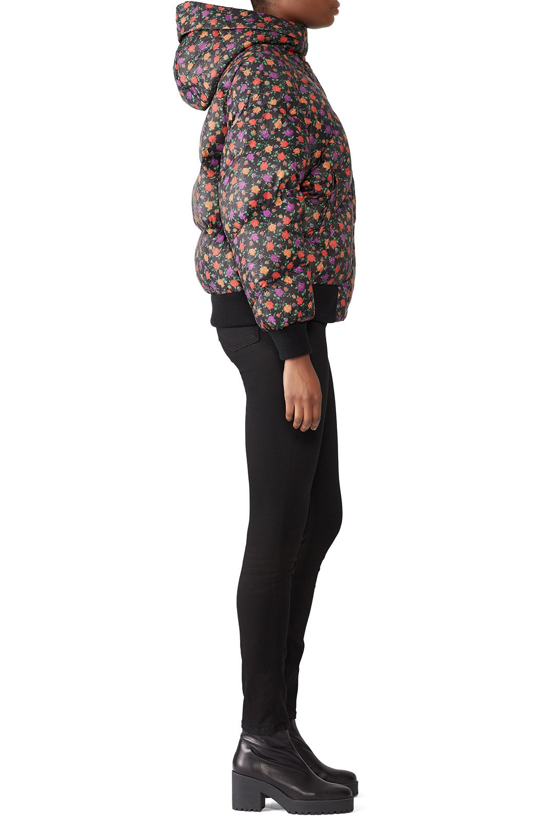 Winter Blossom Puffer Jacket by The Kooples 2