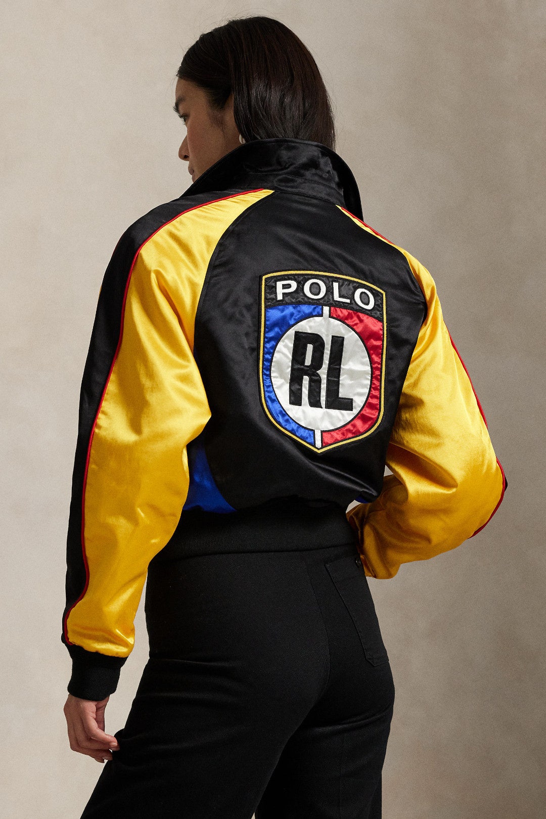 Satin Bomber Jacket by Polo Ralph Lauren 2