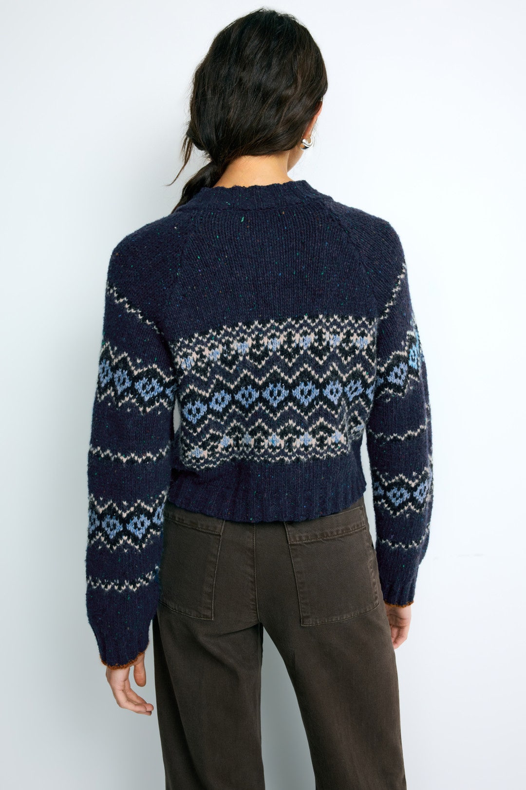 Damas Fair Isle Cardigan by Vanessa Bruno 2