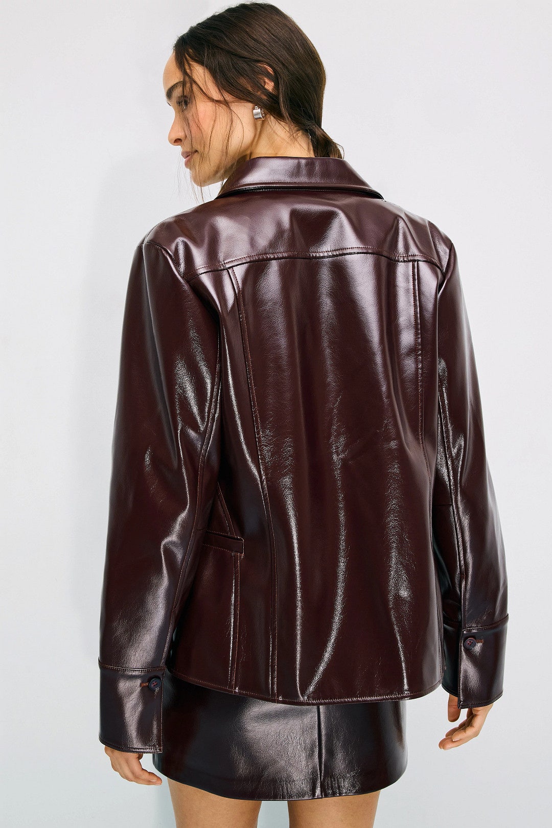 Daisy Faux Leather Jacket by Joe's Jeans 2